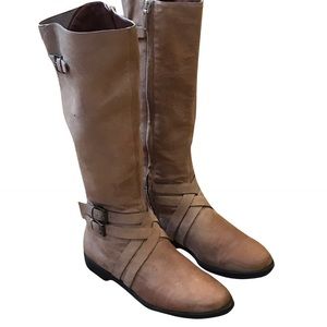 Cole Haan Nike Air Camel Riding Boot sz 7.5